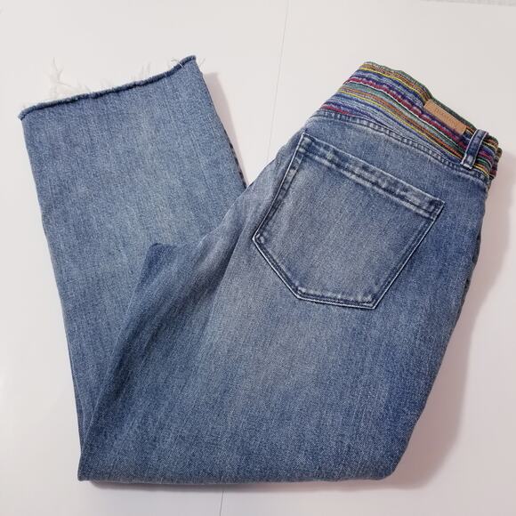 Blank NYC The Varick Kick Flare Rainbow Jeans - Picture 3 of 13